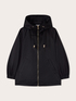 Cotton-blend parka with hood image number 4