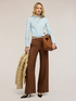 Mixed cotton poplin shirt image number 2