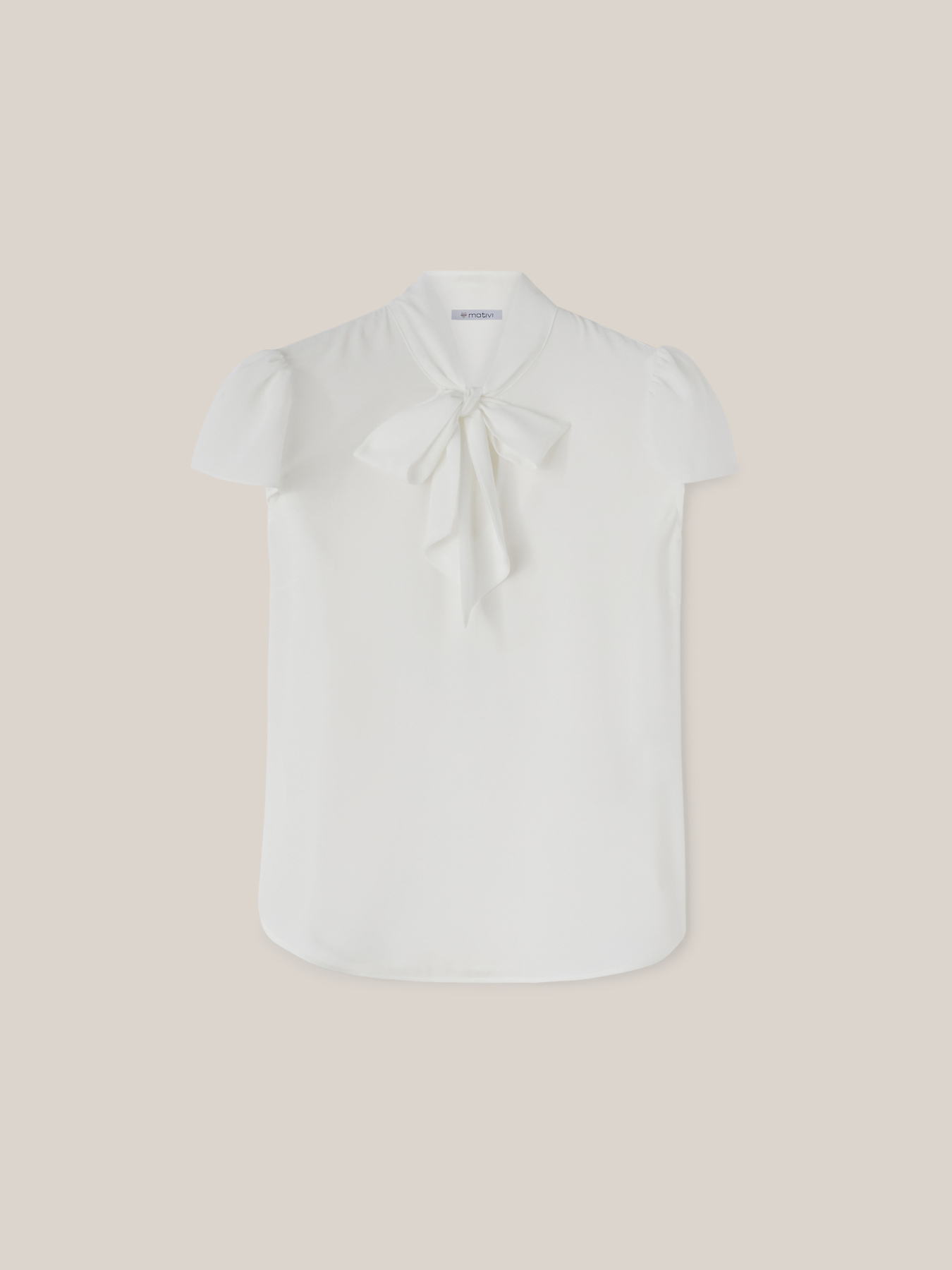 Blouse with bow image number 2