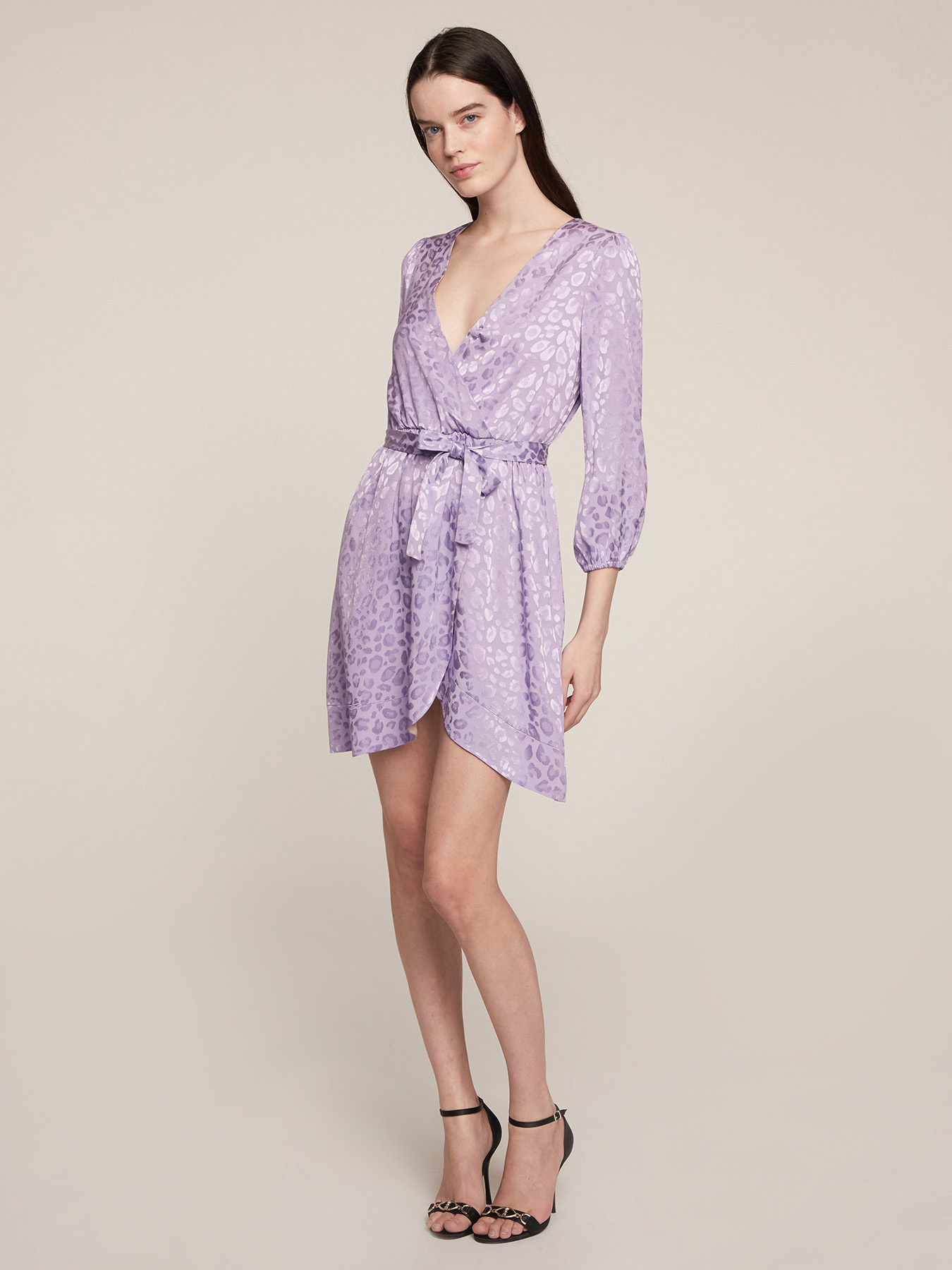 Vestito corto jacquard image number 1