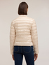 Lightweight short puffer jacket with high neck image number 1