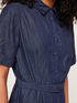 Denim chemisier dress image number 1