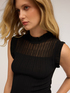 Ribbed knit top image number 2