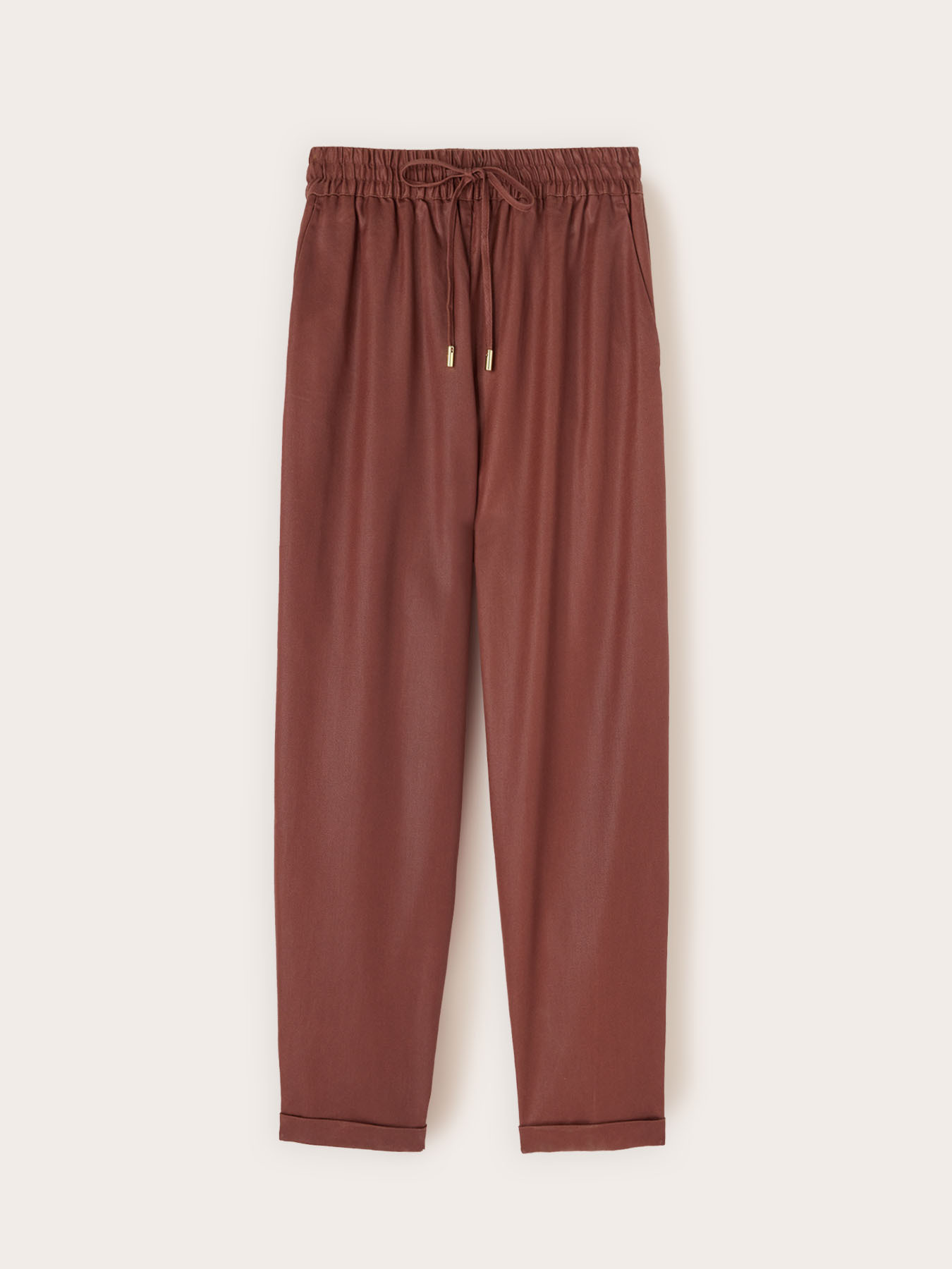 Joggers aus laminiertem Lyocell image number 4
