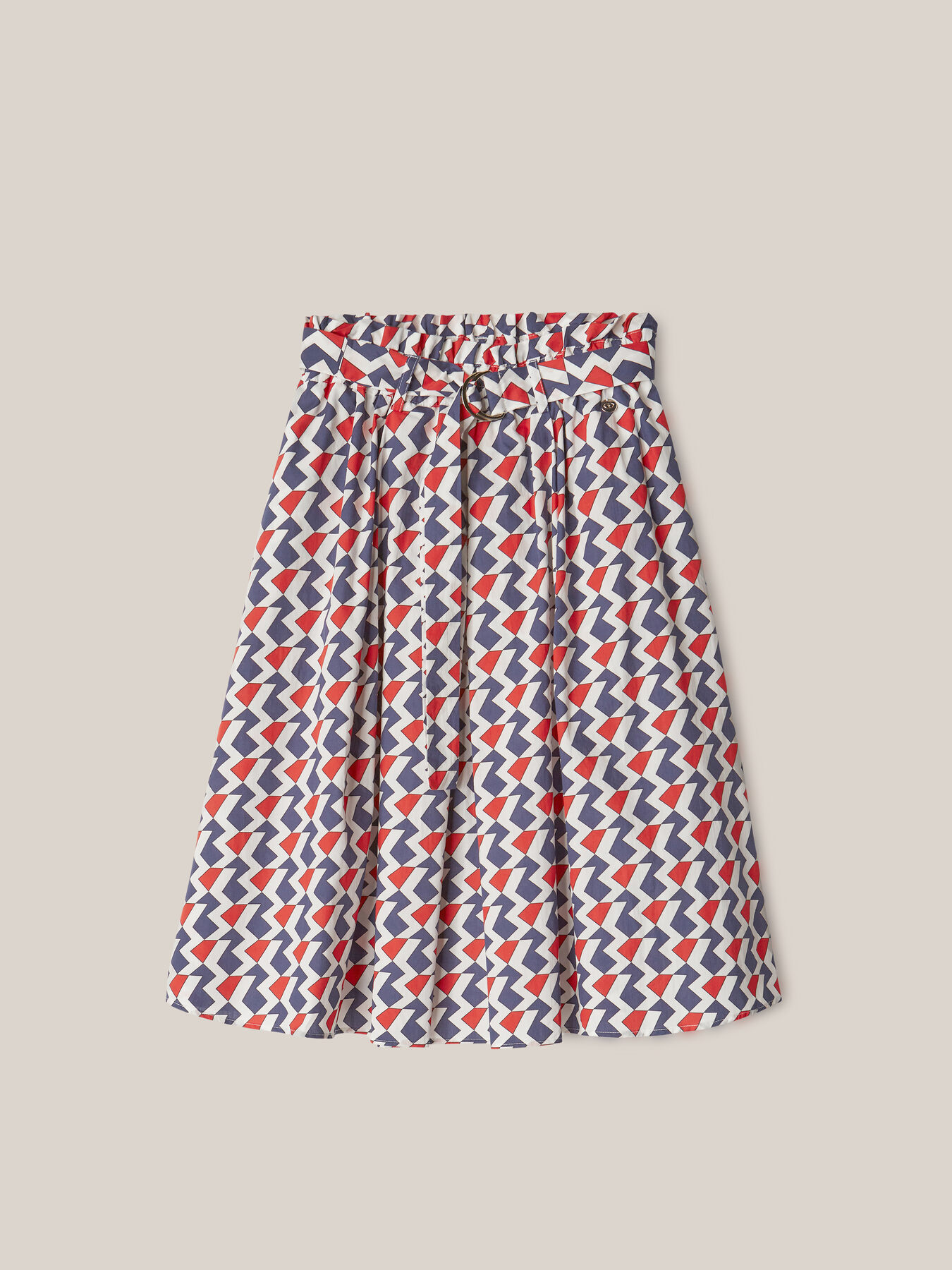 Tellerrock mit geometrischem Muster image number 3