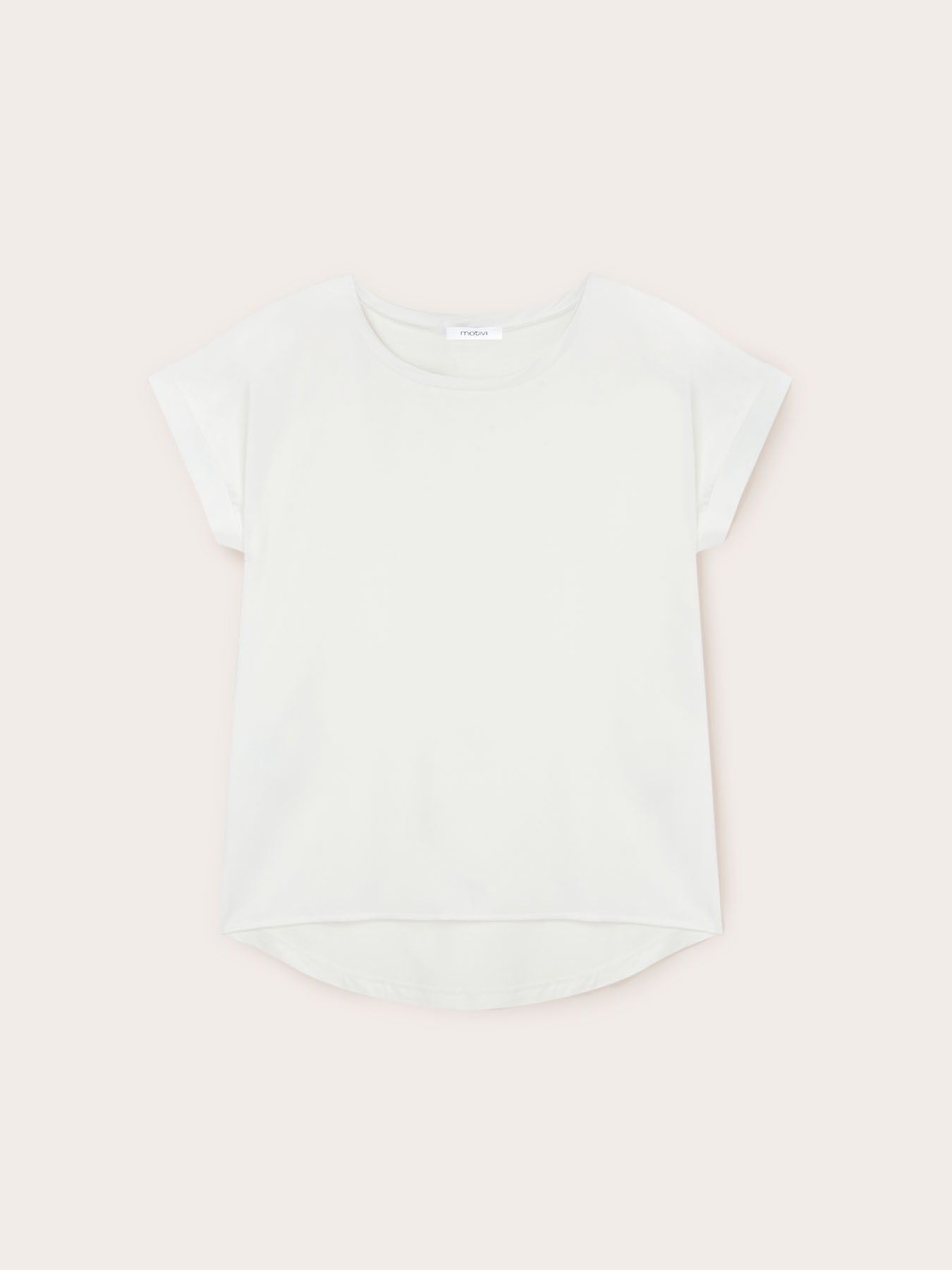 Tricou din două materiale image number 0