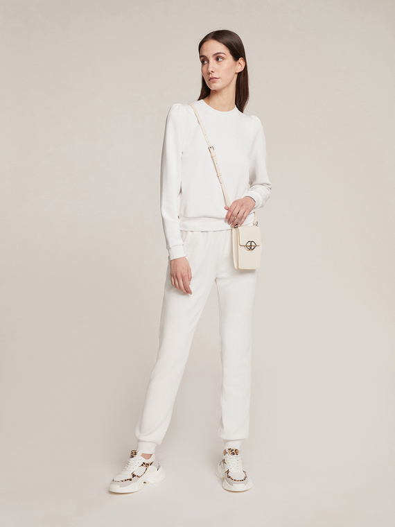 Motivi Joggers Double Love in felpa misto modal Donna