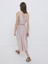 Long pleated dress image number 1