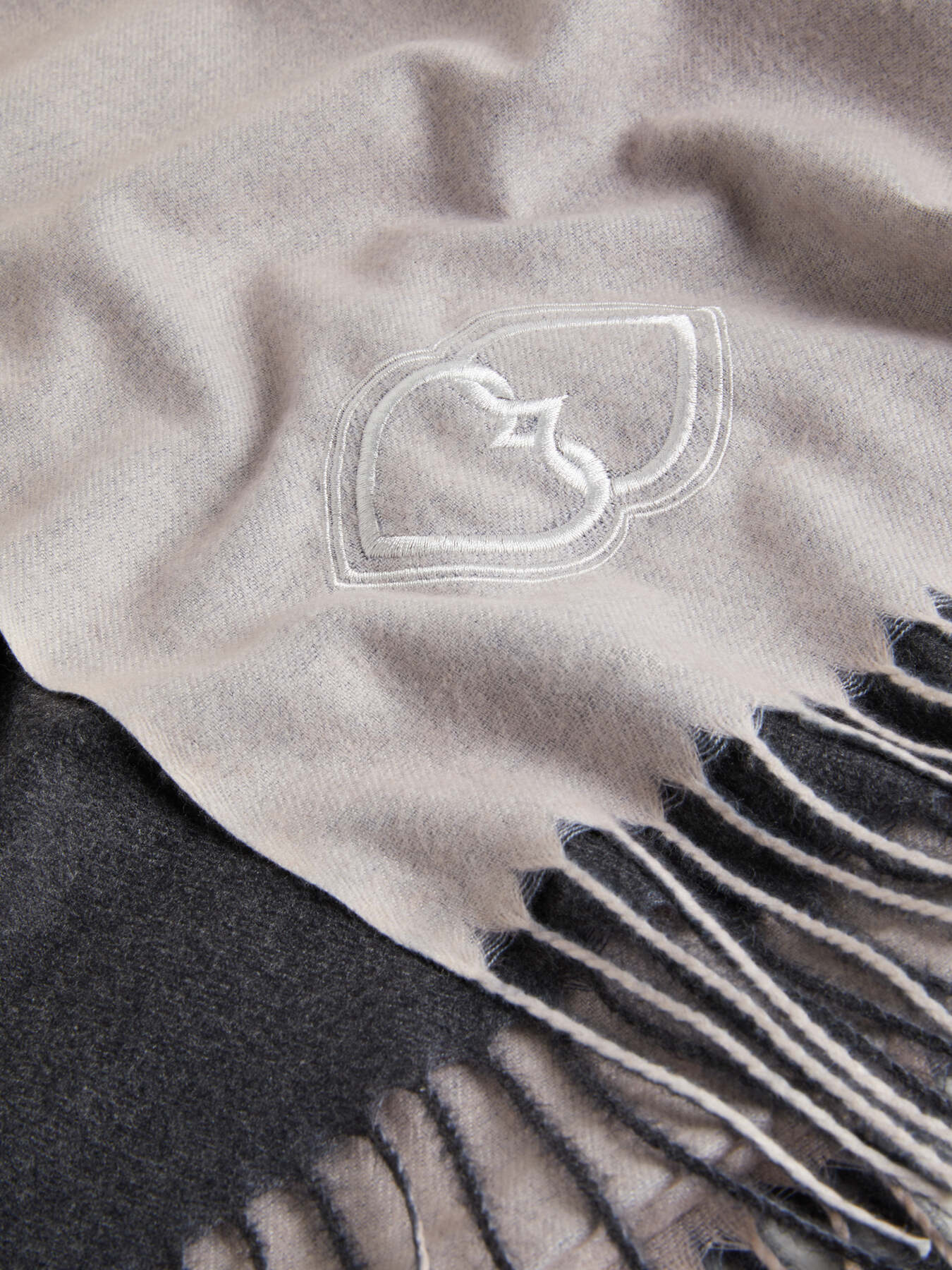 &Eacute;charpe double face peau de p&ecirc;che image number 2