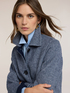 Manteau r&eacute;versible en m&eacute;lange de laine double image number 3