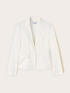 Tailored blazer in cotton blend image number 4