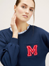 Sweatshirt with embroidered pocket image number 2