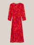 Langes Kleid mit Blumenmuster image number 4