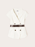 Blazer doppiopetto a manica corta image number 4