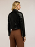 Jacket with zip and mandarin collar image number 1