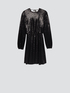 Vestito maniche lunghe in paillettes image number 3