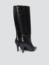 Faux leather boots image number 2