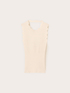 Maglia con smerlatura e cut-out posteriore image number 4
