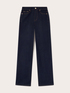 High-waisted wide-leg jeans image number 4