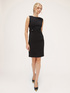 Rochie tip creion din material crep image number 3