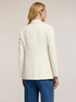 Double-breasted blazer in boucl&eacute; fabric image number 1