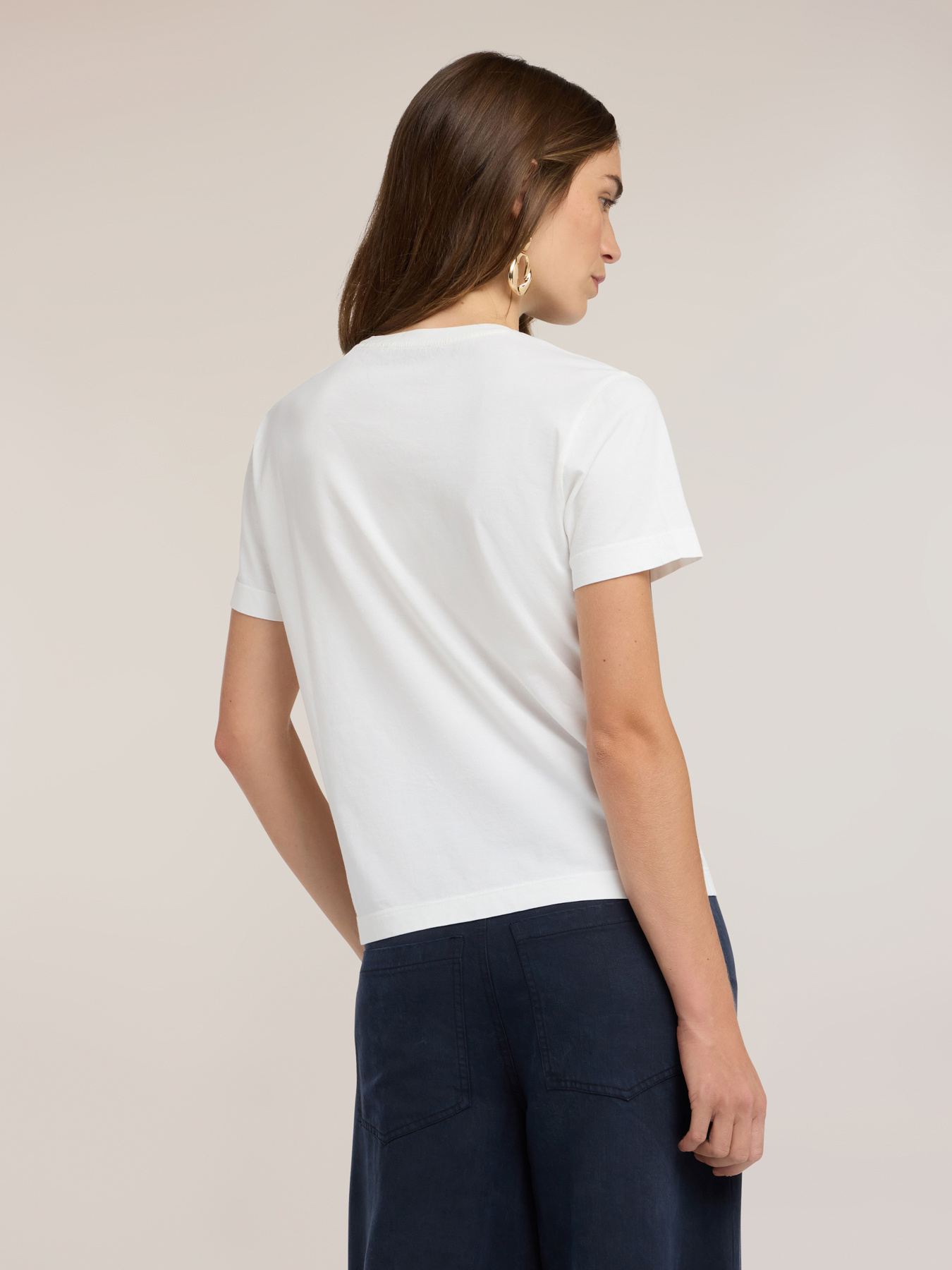 Rundhals-T-Shirt mit Print image number 1