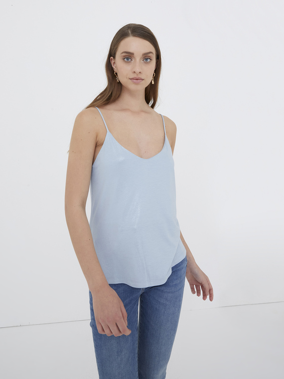 Motivi Top in jersey laminato Donna