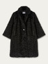 Cappotto a trapezio effetto astrakan image number 3