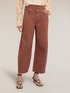 Balloon pants in cotton drill image number 0