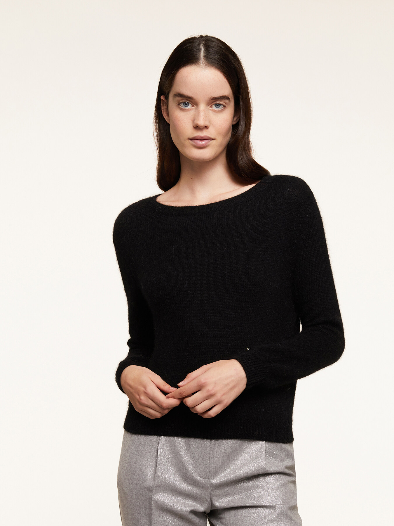 Angora blend sweater image number 0