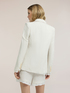 Structured linen blend blazer image number 1