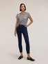 Gestreiftes T-Shirt mit Patch image number 2