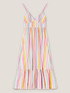 Striped summer oversized dress image number 3