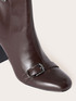 Ankle boots with block heel and buckles image number 2