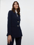 Einfarbiger Bi-Stretch-Blazer image number 0