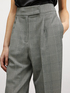 Straight Glen plaid pattern trousers image number 2