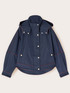 Kurzer Parka aus technischer Baumwolle image number 4