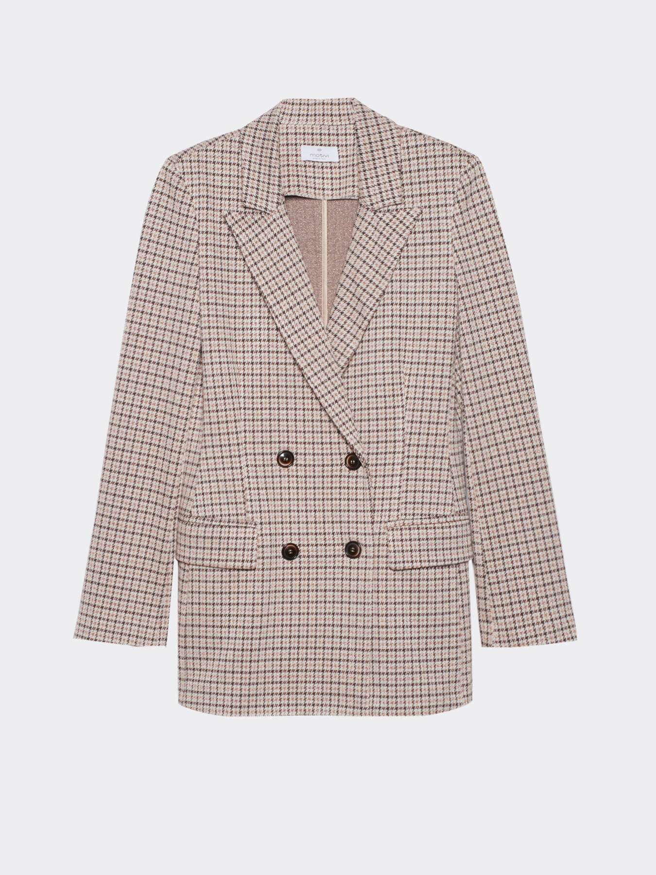 Blazer doppiopetto pied de poule image number 3