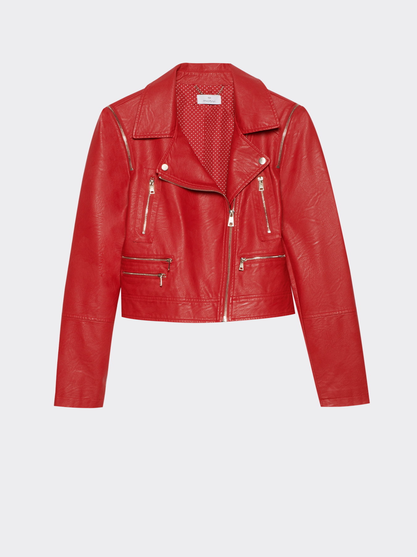 Blouson motard zippé image number 3