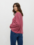 Einfarbiger Oversize-Pullover image number 1