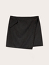 The Tailoring Lab pinstriped wrap miniskirt image number 4