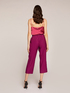 Solid colour trousers with jumbo pockets image number 1