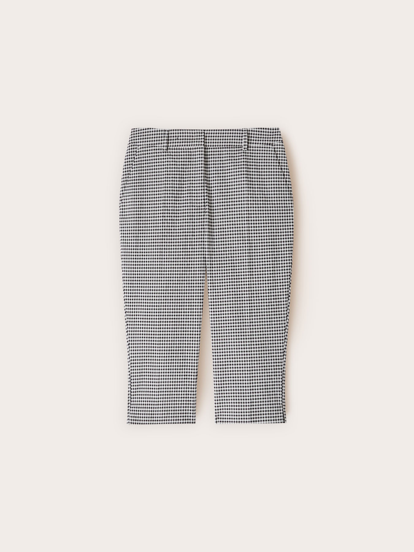 Capri-Hose mit Vichy-Muster image number 4