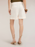 High-waisted cotton shorts image number 1