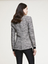 Zweireihige Oversize-Jacke aus Lurex-Tweed image number 1