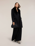 Single-breasted coat in wool-blend fabric image number 2