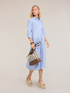 Hemdblusenkleid mit Schmuckkragen image number 3