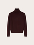 Cashmere turtleneck with ajour&eacute; detail image number 4