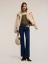 Elle push-up flare jeans image number 3