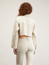 Cropped-Blousonjacke aus Drillich image number 1